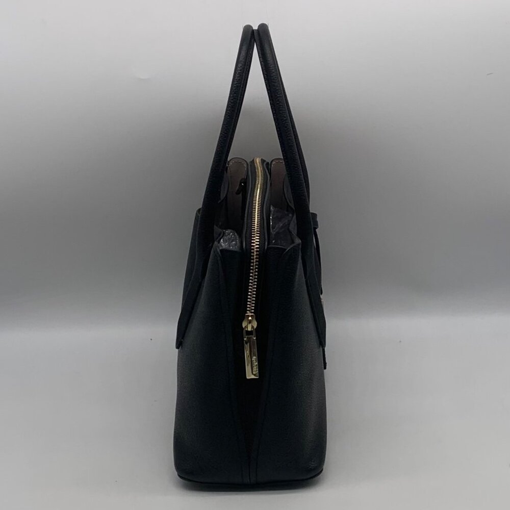Kate Spade Margaux Black Leather Crossbody Satchel - Picture 4 of 11
